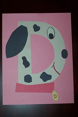 Fun blog site with a ton of creative toddler crafts. Letter D Crafts, Preschool Letter Crafts, D Is For Dog, Abc Crafts, Alphabet Letter Crafts, Letter Craft, Preschool Letter, Abc Art, The Letter D