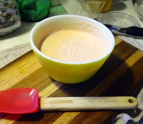 This is a knockoff of a certain fast-food chains onion ring sauce, but better. Enjoy! Onion Ring Sauce, Magic Sauce, Onion Ring, Food Chains, Horseradish Sauce, Creole Recipes, Drying Dill, Fast Food Chains, Cajun Seasoning