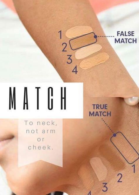 Don't get caught wearing the wrong color! Message me if you run into a problem. I got your back! Find Your Foundation Shade, Skin Tone Makeup, Makeup Tips Foundation, Learn Makeup, Makeup Blending, Beginners Eye Makeup, Simple Makeup Tips, How To Match Foundation, Makeup Face Charts