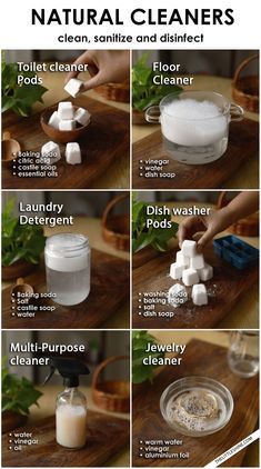 Homemade Cleaning Supplies, Natural Cleaning Recipes, Clean Baking, Homemade Cleaners, Homemade Cleaning Solutions, Diy Cleaning Hacks, Diy Home Cleaning, Baking Soda Shampoo, Homemade Cleaning Products