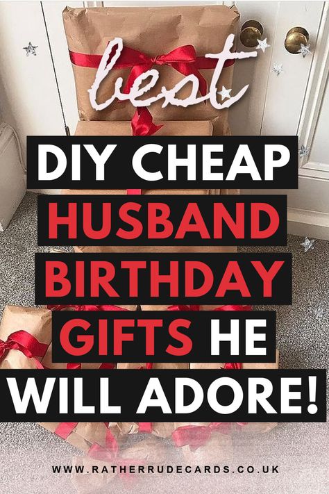 DIY creative romantic husband gift ideas for him Diy Birthday Ideas For Husband, Romantic Birthday Ideas For Him, Surprise Ideas For Husband, Birthday Surprise Ideas For Husband, Diy Romantic Gifts, 40th Birthday Ideas For Men Husband, Husband Surprise, Birthday Surprise Ideas, Romantic Husband