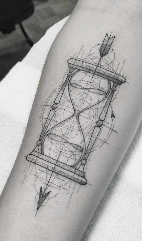 Geometric Tattoo Sketch, Geometric Shape Tattoo, Tumblr Tattoo, Geometric Tattoo Pattern, Geometric Line Tattoo, Sketch Style Tattoos, Simple Tattoos For Guys, Tattoo Line, Hourglass Tattoo