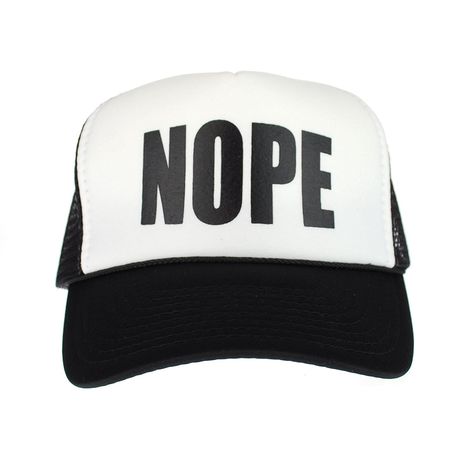 Mens NOPE Ironic Funny Slogan Hipster Snap Back Cap Cotton Mesh Trucker Hat - CY11S68B5A3 - Hats & Caps, Men's Hats & Caps, Baseball Caps  #capsformen #menscaps #hatsformen #mensoutfits #menstyle #Baseball Capshats Trucker Hats For Men, Normcore Fashion, Snap Back Cap, Mens Trucker Hat, Cartoon Eyes, Funny Slogans, Snap Back, Cute Hats, Snap Backs