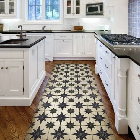 Vinyl Floorcloth, Vintage Vinyl Flooring, Kitchen Rugs Washable, Floor Cloths, Cloth Diy, Mudroom Decor, Vinyl Rug, Painted Floor, Floor Ideas