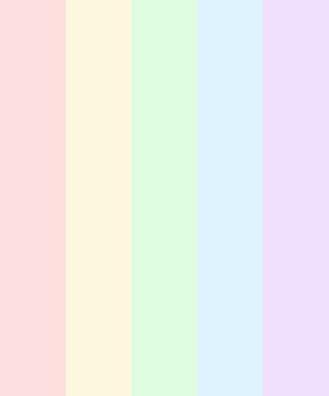 Hexadecimal Color, Pastel Color Palette, Rainbow Palette, Pastel Color Schemes, Hex Color Palette, Summer Color Palette, Pastel Colour Palette, Pastel Palette, Bright Pastels