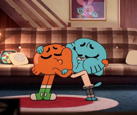 Gumball And Darwin Aesthetic, Gum Ball And Darwin, Darwin Y Gumball, Darwin And Gumball, Gumball E Darwin, Gumball Tawog, Raven Teen Titans Go, Gumball Darwin, Gumball And Darwin