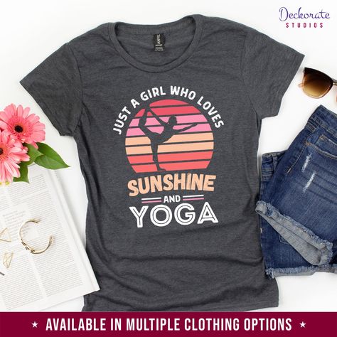 Fitness Sweatshirt, Yoga Lover Gift, New Fashion Style, Funny Yoga, Yoga Tees, Trendy Shirt Designs, Yoga Mom, Om Shanti, Yoga Shirt