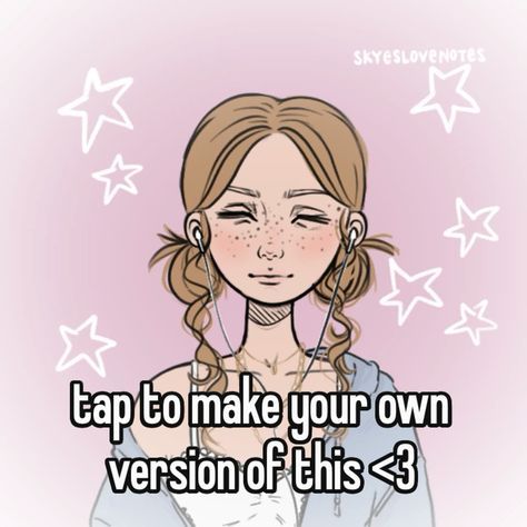 Random Things To Print Out, Creativity Drawing Ideas, Things To Do On Pinterest, Click Here To Make Your Own Avatar, Fun Art Ideas For Teens, Character Design Picrew, Fun Craft Ideas For Teens, Click Here To Make Your Own, Asthetic Crafts Ideas