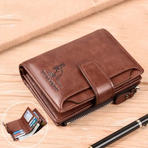 RFID Blocking Genuine Leather Wallet Credit Card Holder Wallet, Rfid Blocking Wallet, نظارات شمسية, Coin Purse Wallet, Men's Wallet, Wallets For Women Leather, Pu Leather Wallet, Leather Coin Purse, Genuine Leather Wallets