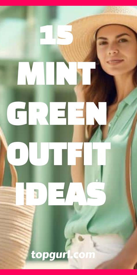 Transform your wardrobe with mint green outfit ideas that promise versatility and style for every occasion Mint Color Outfit Ideas, Mint Green Cargo Pants Outfit, Mint Outfit Ideas Color Combinations, Mint Dress Outfit Color Combinations, Light Green Jacket Outfits For Women, What Colors Go With Mint Green, What Color Goes With Mint Green, Mint Green Top Outfit Color Combos, What To Wear With Sage Green Pants