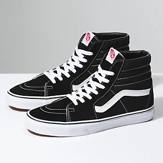 Estilo Vans, Bmx Pro, Vans Sk8 Hi Black, Sk8 Hi Vans, Tenis Vans, Vans Store, Style Vans, Basket Style, Dr Shoes