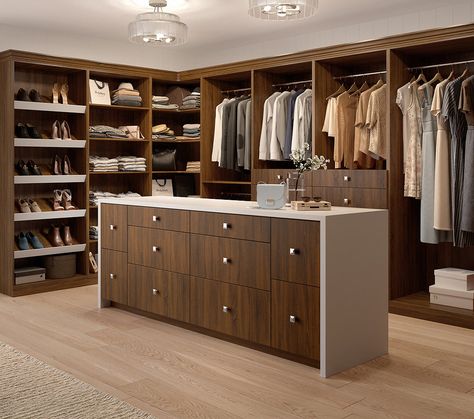 Walk in closet design