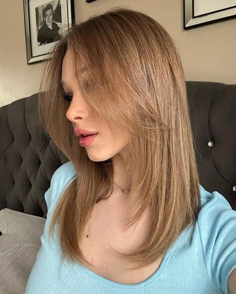 girl icon Face Framing Hair, Bombshell Hair, Straight Hairstyles Medium, Fine Straight Hair, Hair Inspiration Long, Straight Hair Cuts, Layered Haircuts For Medium Hair, Hairstyles For Layered Hair, Haircuts For Medium Hair