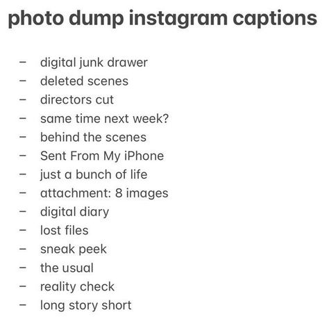 Week Dump Captions Instagram, At Work Captions For Instagram, Gallery Dump Captions, Instagram Captions For Multiple Pics, Week Captions Instagram, Trip Ig Captions, Weekend Dump Instagram Captions, Working Instagram Captions, Food Photo Dump Captions Instagram