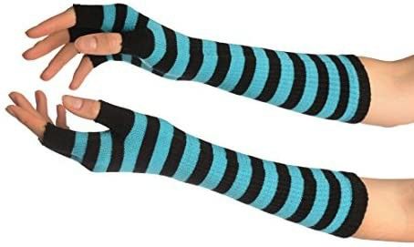 Scene Kid Fashion, Scene Clothes, Striped Gloves, Arm Wear, Silly Clothes, Scene Core, Scene Outfits, Emo Stuff, Scene Kids