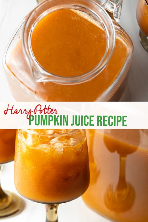 Pumpkin Juice Recipe, Harry Potter Feast, Harry Potter Drinks, Harry Potter Snacks, Harry Potter Parties Food, Harry Potter Pumpkin, Harry Potter Movie Night, Chili Cookoff, Halloween Breakfast