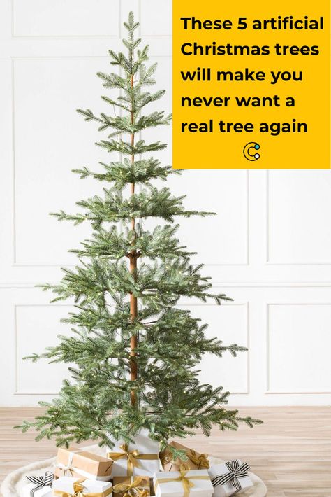 Fir Trees Christmas, Artificial Pine Christmas Tree, Christmas Tree Fir, Artificial Noble Fir Christmas Tree, Xmas Tree Branches Ideas, Branchy Christmas Tree, Artificial Silver Tip Christmas Tree, Faux Noble Fir Christmas Tree, Christmas Tree No Decorations