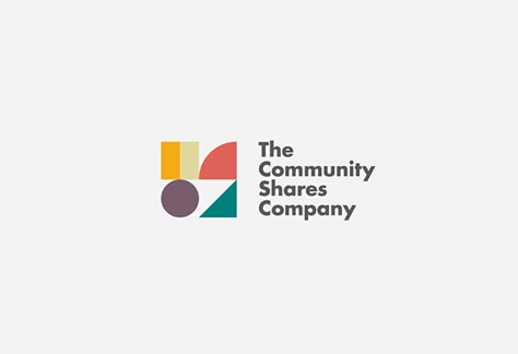 Community Shares Company Branding - Graphic logo design with simple geometric shapes. Community Branding, Luxe Logo, Inspiration Logo Design, Logo Creator, Community Logo, Education Logo, Marketing Logo, Corporate Logo, Youtube Logo