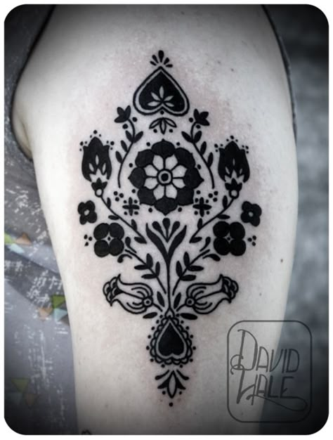 Zee Tattoo, David Hale Tattoo, Swedish Tattoo, David Hale, French Tattoo, Tattoo Line, Tattoos Geometric, White Tattoo, Black Ink Tattoos