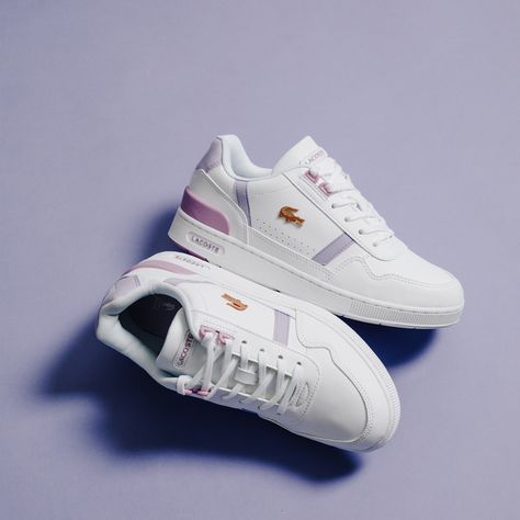 Lacoste Sneakers, Nike Dunk, White Sneaker, Lilac, Baskets, Street Wear, Adidas, Nike, Sneakers