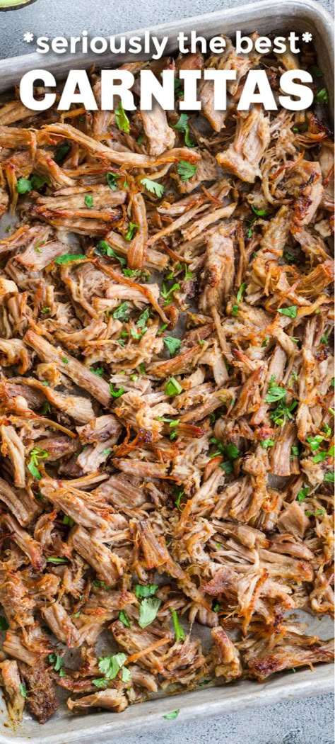 Mexican Pulled Pork, Slow Cooker Carnitas, Pork Carnitas Slow Cooker, Mexican Pork, Brazilian Samba, Authentic Mexican Recipes, Carnitas Recipe, Slow Cooker Tacos, Pork Carnitas