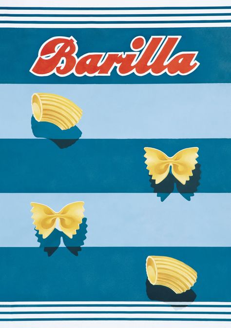 Say Hi! To Design: Vintage Package Design of Barilla's Pasta Vintage Italian Posters, Barilla Pasta, Apple Collection, Italian Posters, Vintage Packaging, Vintage Apple, Vintage Graphic Design, Vintage Canvas, Vintage Graphics