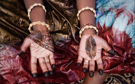 African Henna, West African Culture, Indian Henna, Henna Style, Wedding Henna, Skeleton Hand Tattoo, Mehndi Tattoo, A Thousand Years, African Diaspora