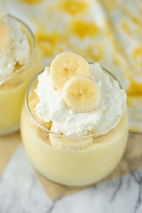 Creamy Banana Pudding Recipe, Puding Pisang, Pudding Recipes Homemade, Banana Pudding From Scratch, Homemade Banana Pudding Recipe, Banana Cream Pudding, Banana Pudding Recipe, Homemade Banana Pudding, Best Banana Pudding