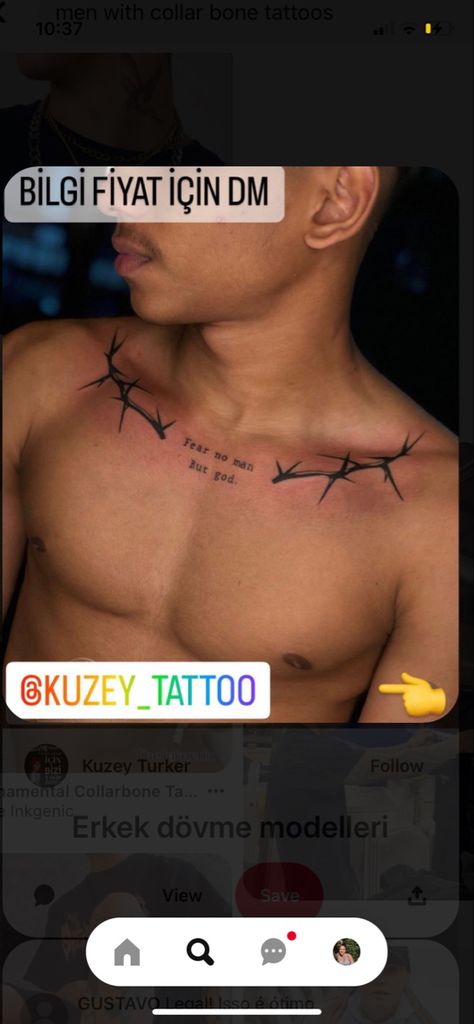 Men’s Collarbone Tattoos, Men’s Collar Bone Tattoo, Mens Collar Bone Tattoo, Colar Bone Tattoo Men, Men Collar Bone Tattoo, Mens Rib Tattoo Ideas, Grunge Tats, Collarbone Tattoo Men, Collar Bone Tattoo For Men