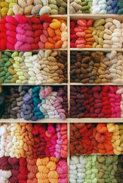 For the Love of Yarn, A New York City Yarn Crawl: Come Visit Us at Purl! | Purl Soho - Create Purl Bee, Crafts Sewing Patterns, Yarn Storage, Purl Soho, Thread & Yarn, Yarn Thread, Yarn Stash, Yarn Shop, Craft Patterns