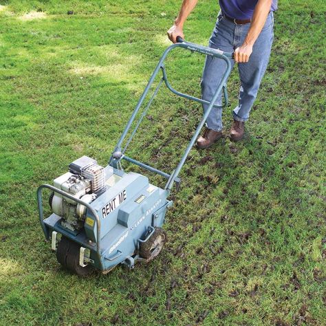 13 Ways to Prep Your Lawn and Garden for Fall Reseeding Lawn, Fall Maintenance, Organic Lawn Care, Yard Maintenance, Home Maintenance Checklist, House Maintenance, Aerate Lawn, Lawn Care Tips, Maintenance Checklist