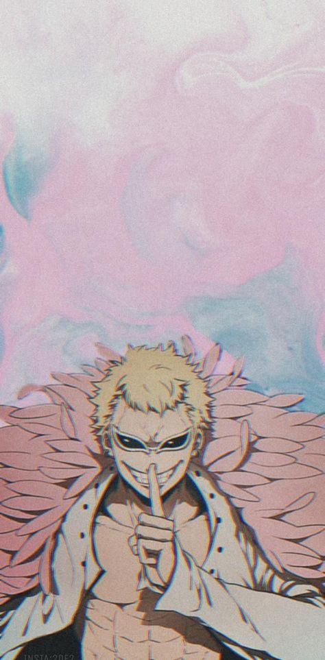 Donquixote Doflamingo Wallpaper, One Piece Portrait, One Piece Doflamingo, Doflamingo Wallpaper, Busy Man, Heavenly Demon, One Piece Aesthetic, Donquixote Doflamingo, One Piece Photos