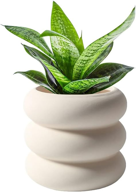 Amazon.com : SANDYBAYTAS Ceramic Plant Pot Indoor, 4.5 Inch Beige Unglazed Flower Pot with Drainage Hole, Small Bubble Design Ceramic Planter for Home & Office Decor : Patio, Lawn & Garden Workplace Decor, Plant Pot Indoor, Small Terracotta Pots, White Ceramic Planter, Ceramic Planter Pots, Bubble Design, Beige Ceramic, Terracotta Plant Pots, Unique Planter