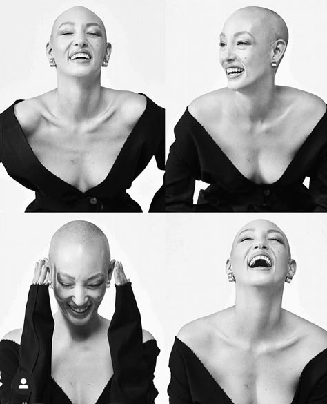 Bald Head Photoshoot, Alopecia Photo Shoot, Bald Model Photoshoot, Bald Women Photoshoot, Bald Woman Photoshoot, Shaved Head Women Photoshoot, Bald Woman Portrait, Alopecia Photography, Bald Photoshoot Ideas