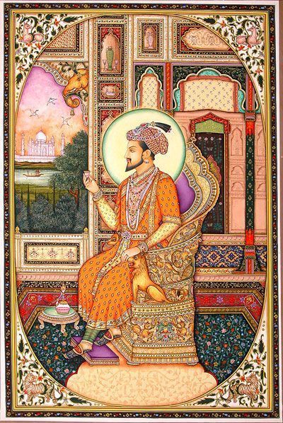 Mughal Miniature, Mughal Miniature Paintings, Rajasthani Painting, Mughal Art Paintings, India Painting, Mughal Art, Mughal Paintings, Persian Miniature, Ancient Paintings