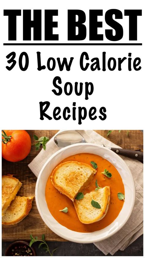 Beef Broth Soup Recipes, Low Calorie Soup Recipes, Basic Soup Recipe, Low Calorie Appetizers, Low Calorie Soup Recipe, Low Fat Soups, Healthy Low Calorie Dinner, Easy Homemade Soups, Super Low Calorie