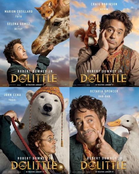 Dr Doolittle, Craig Robinson, Dr Dolittle, Octavia Spencer, Character Posters, Romantic Comedy Movies, Adventure Movies, R Movie, Marvel Films