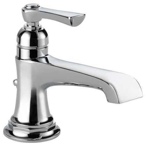 Combining a contemporary, masculine edge with nods to early-1900s traditionalism, the Rook™ Bath Collection is an arresting, modern interpretation of a stately aesthetic. Bathroom Faucets Chrome, Bar Faucets, Single Handle Bathroom Faucet, Chrome Faucet, Single Hole Bathroom Faucet, Faucet Handles, Lavatory Faucet, Kids Bath, Bathroom Faucet