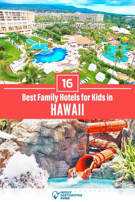 The 16 Best Hotels for Kids in Hawaii of 2020 — That All Ages Love! Maui Family Vacation, Best Maui Resorts, Kauai Hotels, Hotels In Hawaii, Hawaii With Kids, Kauai Resorts, Resorts For Kids, Kid Friendly Resorts, Hawaii Kids