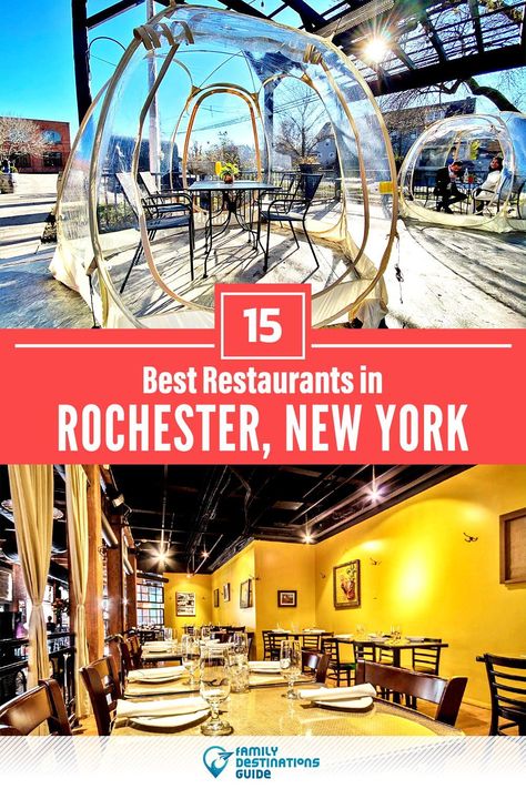 Want to see the best restaurants in Rochester, NY? We’re FamilyDestinationsGuide, and we’re here to help: From incredible brunch spots and amazing places to eat dinner, to local foodie spots and hidden gems, discover the BEST Rochester restaurants - so you get memories that last a lifetime! #rochester #rochesterrestaurants #restaurantsinrochester #bestrestaurantsinrochester #placestoeatrochester Rochester Ny Food, Rochester Ny Aesthetic, New York Food, Rochester New York, Family Destinations, Brunch Spots, United State, Finger Lakes, Family Restaurants