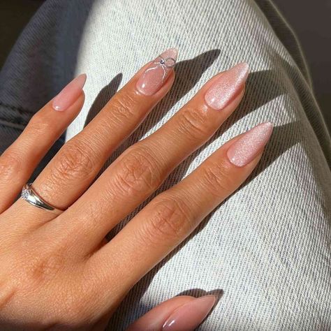 April Nails, Velvet Nails, Goth Nails, Almond Shape Nails, Blush Nails, Soft Nails, Nail Styles, Birthday Nails, Minimalist Nails