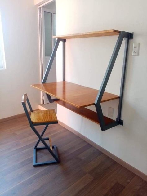 Storage Design Ideas, Iron Furniture Design, Steel Furniture Design, Welded Furniture, Diy Furniture Decor, Desk And Chair, Industrial Design Furniture, Metal Furniture Design, House Furniture Design