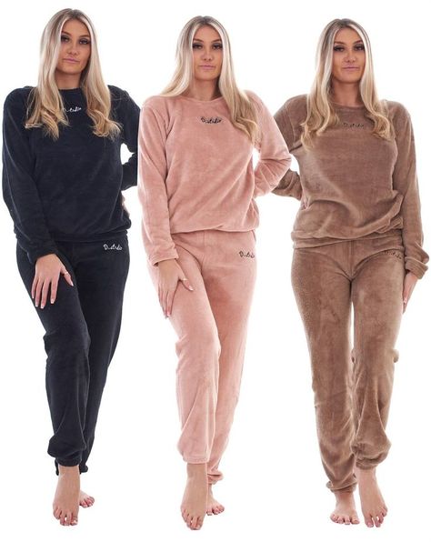 Cuffed Top, Women Pajamas, Pyjama Sets, Fleece Pajamas, Hooded Top, Hooded Tops, Sleepwear Robe, Pyjama Set, Crew Neck Top