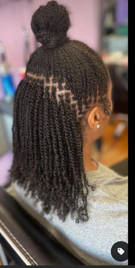 Twist With Natural Hair Only, Braid Twists Styles Black Hair Natural, Natural Hair Styles Twist And Braids, Natural Hair Micro Twist, Twists With Weave Hairstyles, Natural Hair Twists With Extensions, One One With Natural Hair, Microlocs Twists With Extensions, Natural Looking Twist Extensions