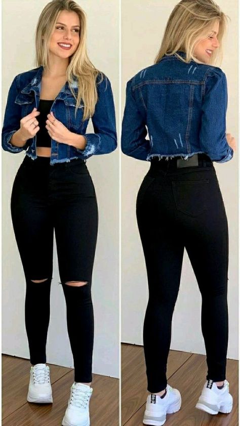 Casual Black Jeans Outfit, Outfit Mujer Casual, 2024 Trends Fashion, Outfit Casual Mujer, Outfits Juvenil, Outfits Con Jeans, Cute Outfits With Jeans, Jeans Outfit Women, Closet Sale