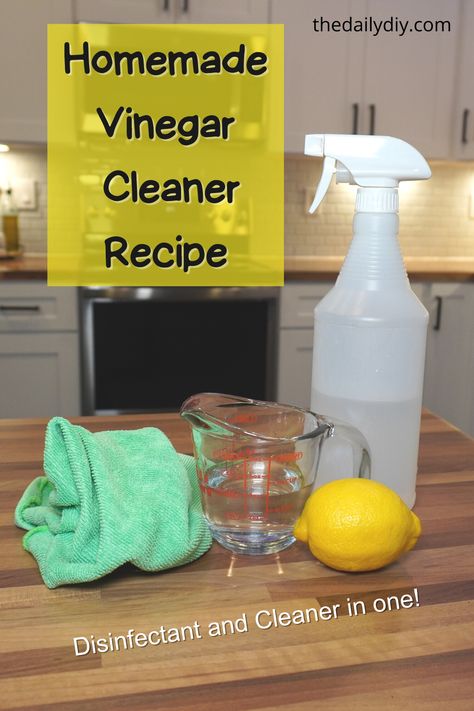 Vinegar cleaning solution recipe Vinegar Cleaning Spray Diy, Glass Cleaner Diy Vinegar, Water And Vinegar Cleaner, Water Vinegar Cleaner, Vinegar Window Cleaner Recipe, Diy Kitchen Spray, Vinegar Cleaning Spray Recipes, Vinegar Bathroom Cleaner, Cleaning Vinegar Recipe