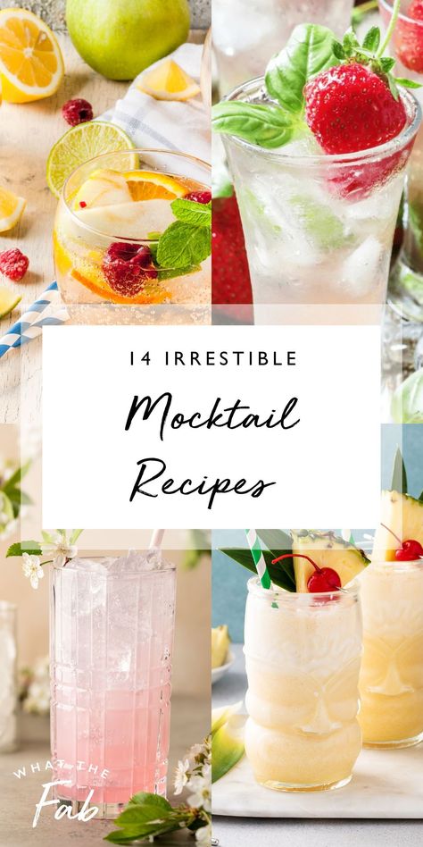 Alcohol-free drinks have taken over the drink world, with plenty of creative options for those who want to avoid the headache and sleepiness from a sugary, traditional cocktail. Read the blog to see all the satisfying summer mocktail recipes that will leave you thirsty for more.  mocktail recipes, summer mocktail recipes, easy mocktail recipes, best mocktail recipes Mocktail Recipe Summer, Healthy Mocktails Non Alcoholic Easy, Breakfast Mocktail Recipe, Low Carb Mocktail Recipe, Yummy Mocktail Recipes, Wedding Mocktails Non Alcoholic, Mock Tail Recipe, Best Mocktails Non Alcoholic, Spring Mocktail Recipes