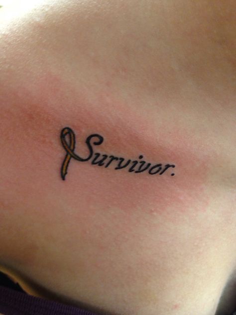 Avm Survivor Tattoo, Port Scar Tattoo Ideas, Port Tattoo Ideas, Brain Tumour Survivor Tattoo, Pink Ribbon Tattoos Survivor, Surviver Tattoos For Women, Port Tattoo Cover Up, Tattoos For Domestic Abused Women, Small Survivor Tattoo