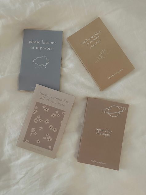 These poetry books have long and short quotes on healing, heartbreak, self love, and finding yourself. All available to buy on Amazon and Barnes & Noble | please love me at my worst, you’ll come back to yourself, poems for the signs, there is room for all of you here Please Love Me At My Worst, Books To Read Poetry, Best Poem Books To Read, Good Poetry Books To Read, Poetry Book Recommendations, Books About Poetry, Books With Quotes And Poems, Poem Books To Read, Poems For The Signs Book