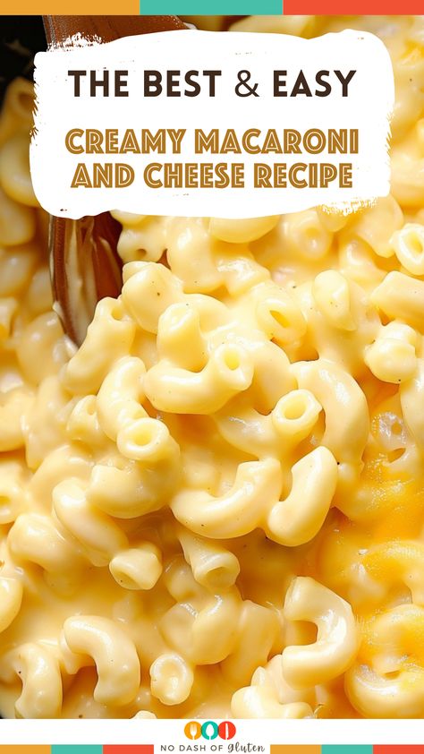 Dive into the ultimate comfort with our Creamy Macaroni and Cheese Recipe! This dish combines rich, velvety cheddar cheese and perfectly cooked elbow macaroni for a heartwarming meal that's ready in just 25 minutes. Perfect for busy weeknights or whenever you need a little comfort. Love creamy, cheesy goodness? Pin this recipe to save it for your next family dinner, and enjoy the best homemade mac and cheese anytime! Macaroni And Cheese Creamy, Cheesy Creamy Mac And Cheese, Easy Mac And Cheese From Scratch, Mac And Cheese With Cream Cheese Recipe, Cheddar Cheese Mac And Cheese, Mac And Cheese Recipe Cream Cheese, Mac And Cheese Sauce Recipe Easy, Simple Macaroni Recipe, Mac And Cheese Recipe With Heavy Cream